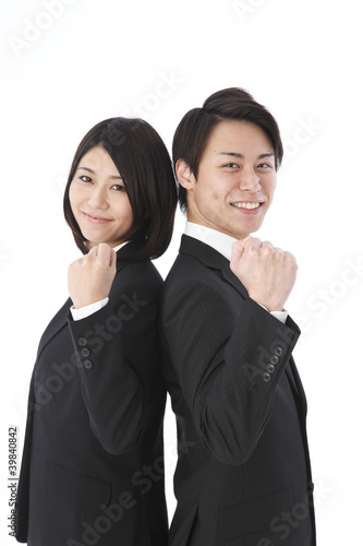 Photo: 二人でガッツ 二人でガッツ