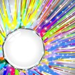Sfera Cristallo Raggi Colorati-Crystal Sphere Colors Explosion Sfera Cristallo Raggi Colorati-Crystal Sphere Colors Explosion