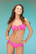 beautiful woman in bikini