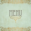 Menu cover
