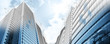 Project of modern buildings