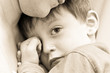 Upset child