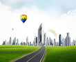 modern city. business concept