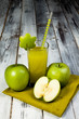 Succo di mela verde