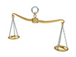 golden scale of justice