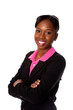 Happy smiling business woman
