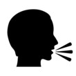 Vector talking symbol