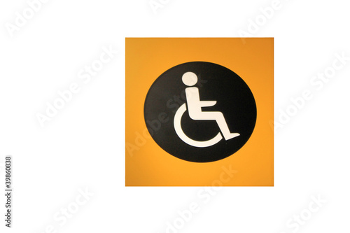 Foto: hinweisschild schwerbehindert hinweisschild schwerbehindert