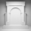 Columns with arch Columns with arch