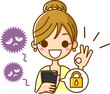 スマートフォン　セキュリティ