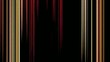 vertical color lines on black, seamless loop animated fractal