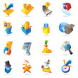 Icons for business and finance