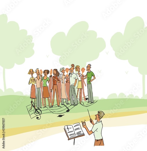 Illustration: Chorale Chorale