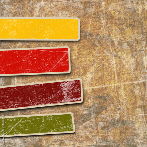 Illustration: background with colorful boxes background with colorful boxes