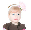 The small blue-eyed girl
