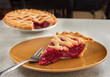 slice of cherry pie