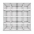 Wooden book shelf background illustration