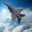 F-15 Eagle in high Attitude