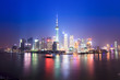 Shanghai Skyline At Night