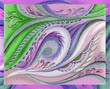 Picture, pastel, abstract Picture, pastel, abstract