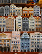 Toy houses souvenirs