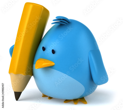 Illustration: Blue bird Blue bird