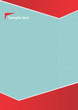 Vektor: red blue background red blue background