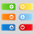 Tabs with icons