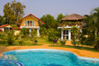 Tropical beach house