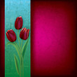 abstract grunge background with tulips abstract grunge background with tulips