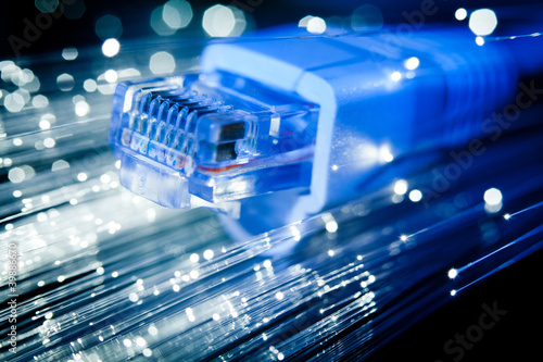 Photo: RJ45 plug adsl RJ45 plug adsl