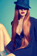 Sexy woman in Hat Sexy woman in Hat