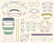 Ribbons set
