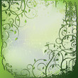 floral background, leaves