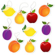 Etichette con frutta - Fruit Labels Etichette con frutta - Fruit Labels