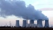 Nuclear power plant - time lapse