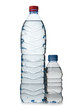 Water bottles as healthy drink concept