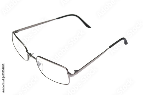Foto: Glasses isolated on white background. Glasses isolated on white background.