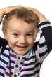 portrait d'enfant souriant
