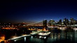 Video: New York City Skyline from Manhattan Bridge at Night New York City Skyline from Manhattan Bridge at Night