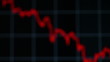 Graph showing falling rates of stocks, Forex or commodities Graph showing falling rates of stocks, Forex or commodities