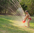 Foto: Water sprinkler fun Water sprinkler fun