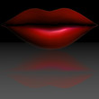 Red lips
