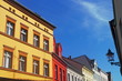 Altstadthäuser mit Laterne