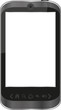 vector smart phone isolated on white