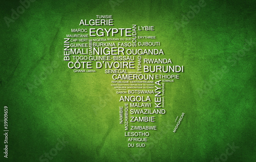 Illustration: Afrique (Vert) Afrique (Vert)
