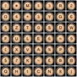 Photo: Font consisting of keys of a typewriter Font consisting of keys of a typewriter