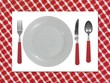 Illustration: Dinner Setting Dinner Setting
