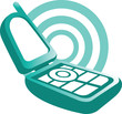Illustration: Mobile phone Mobile phone