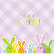Easter card with copy space